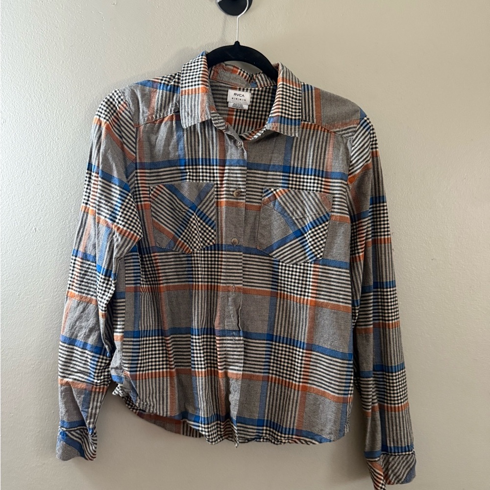 RVCA Plaid Womens Shirt
